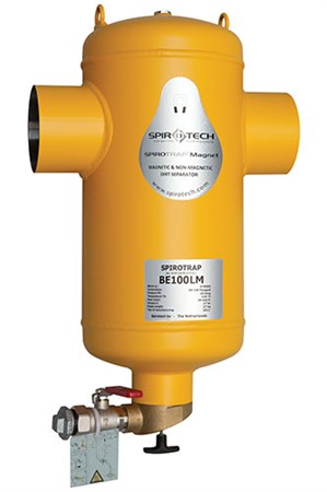 SpiroTrap med magnet DN100 svetsändar