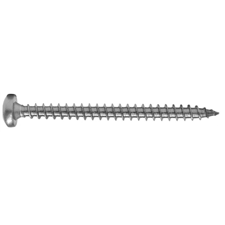 VVS-skruv platt huvud