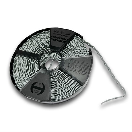 Patentband 13x1,2 Plast Grå 10 m